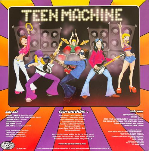 Teen Machine Vinyl | tikiyakiorchestra