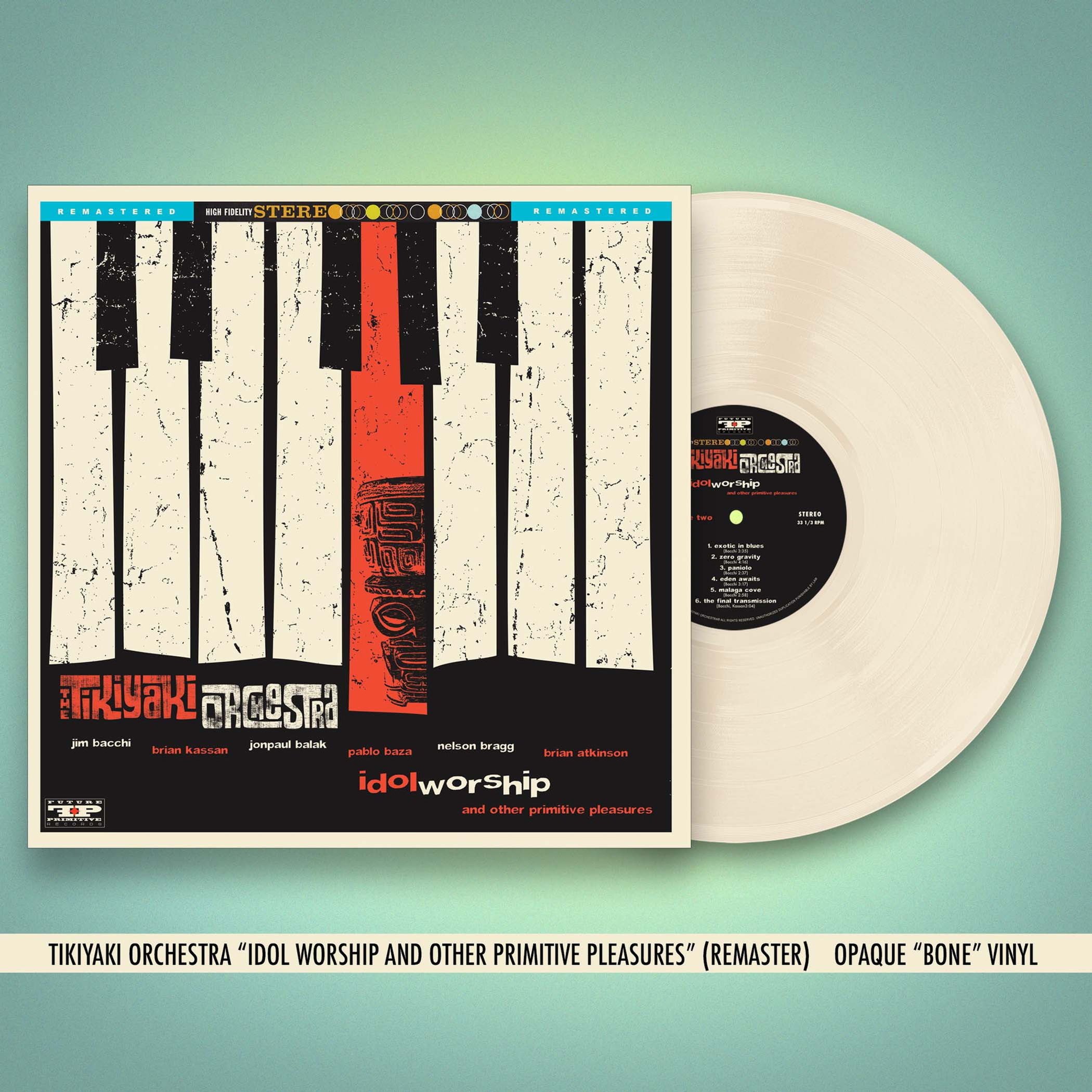 Idol Worship Pleasures- LP - Opaque Bone Vinyl-(Second Pressing)