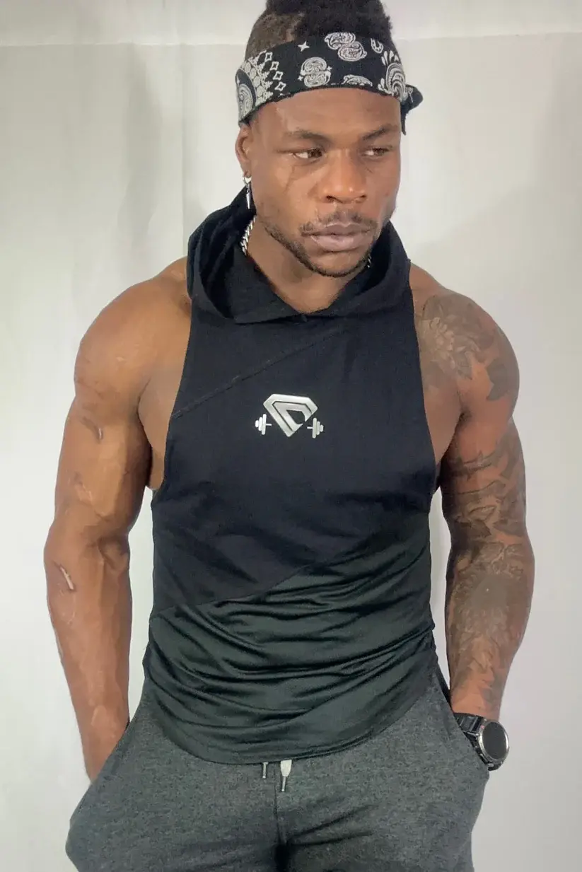 Sleeveless Hoodie (Men's)