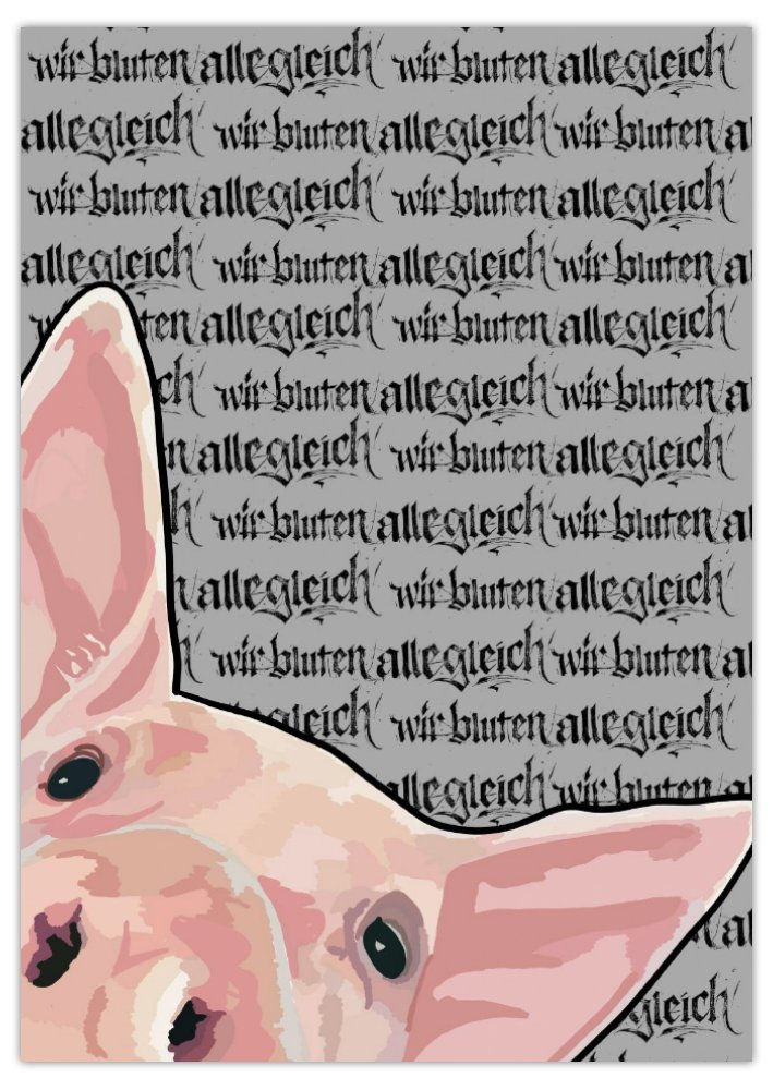 Miniaturbild: Schwein Print (297× 420mm) 