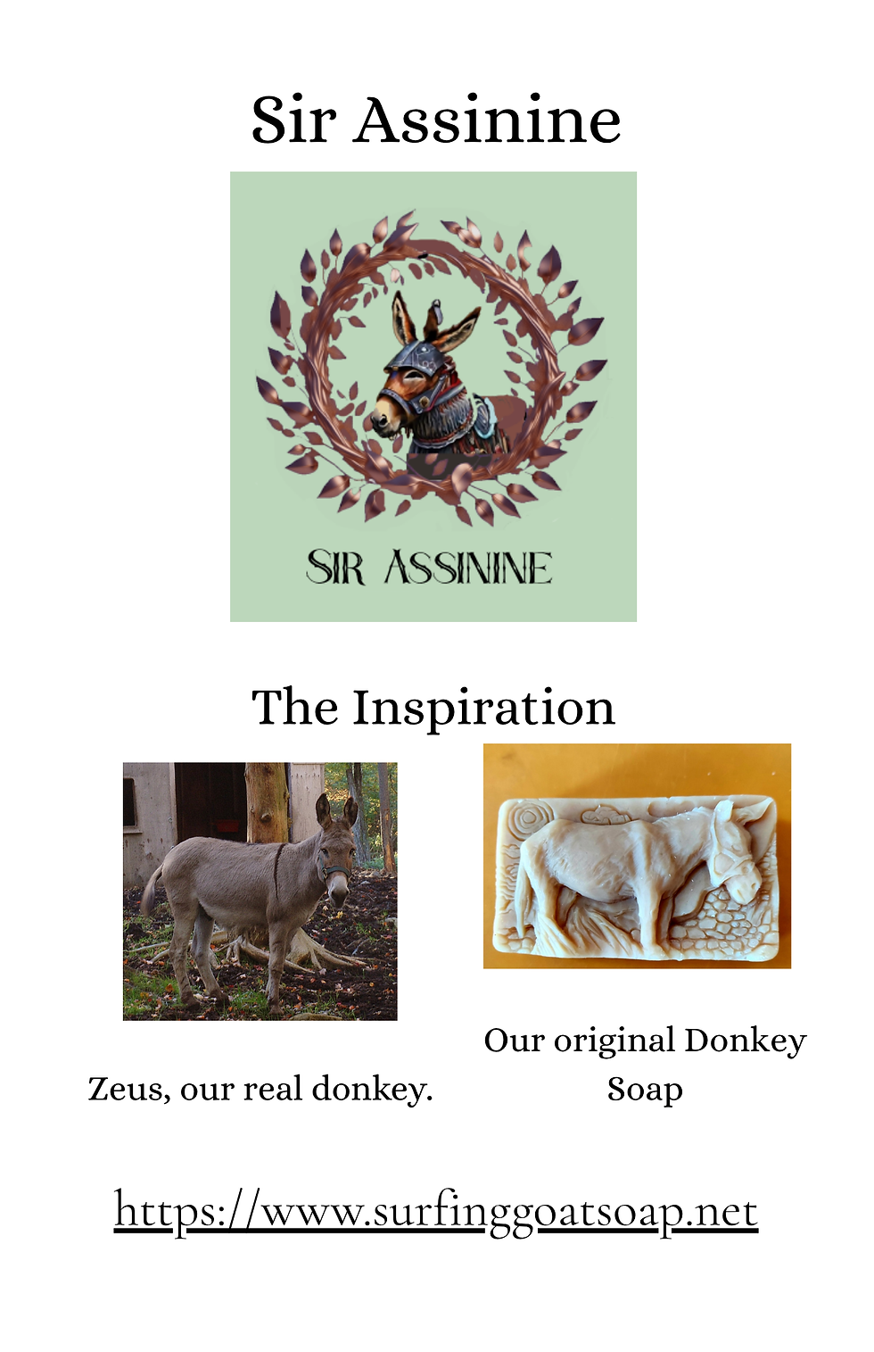 Back Story to Sir Assinine
