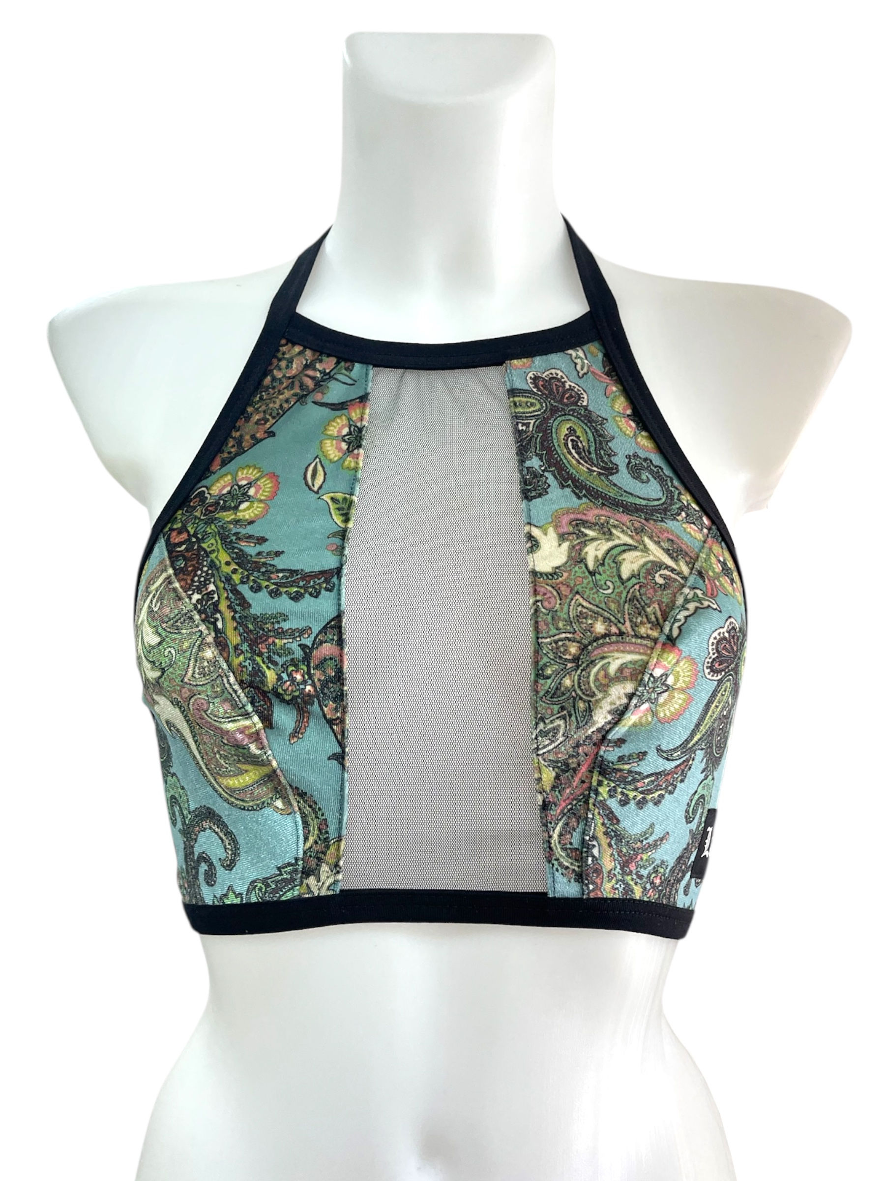 Top trasp Blue velvet