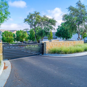 residential entry gate