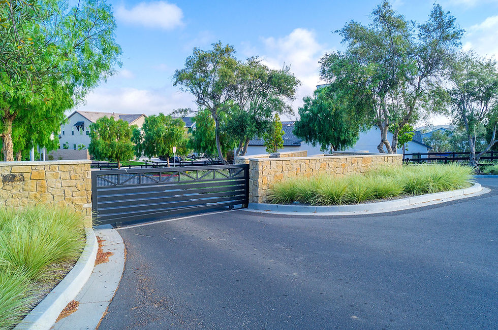 residential entry gate