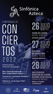 Programa de mano| Sinfónica Azteca 2022
