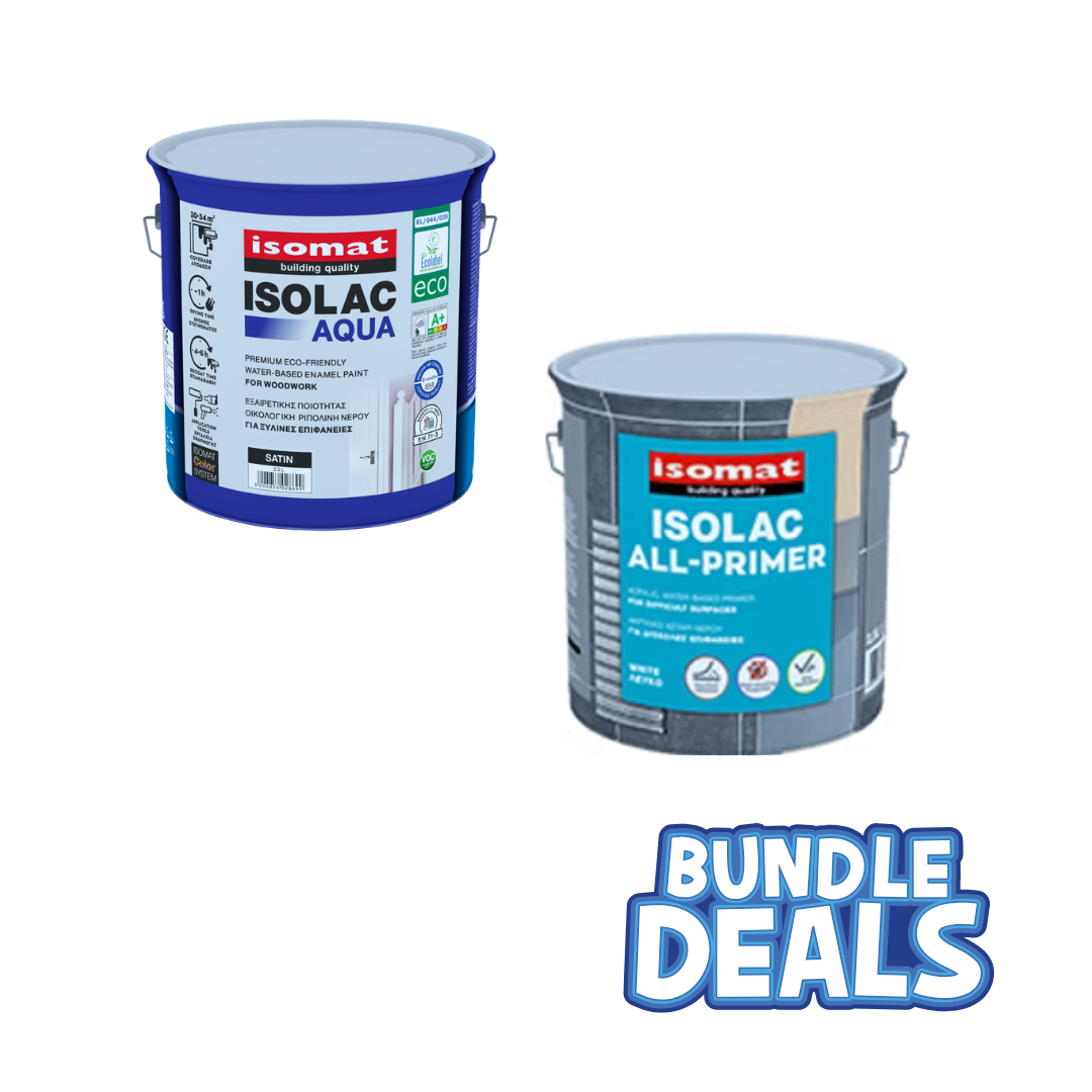 Isomat Isolac Aqua Satin & All Primer Bundle
