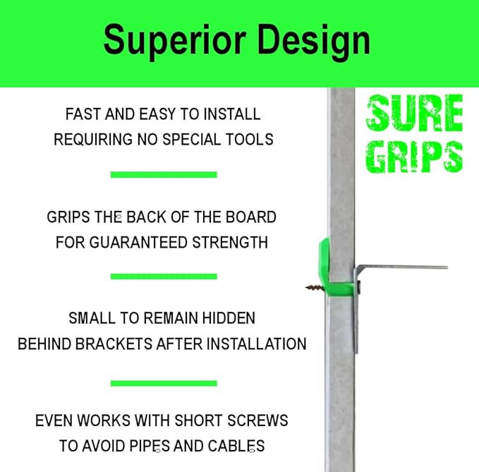 Thumbnail: SureGrips Plasterboard Fixings - 25PK