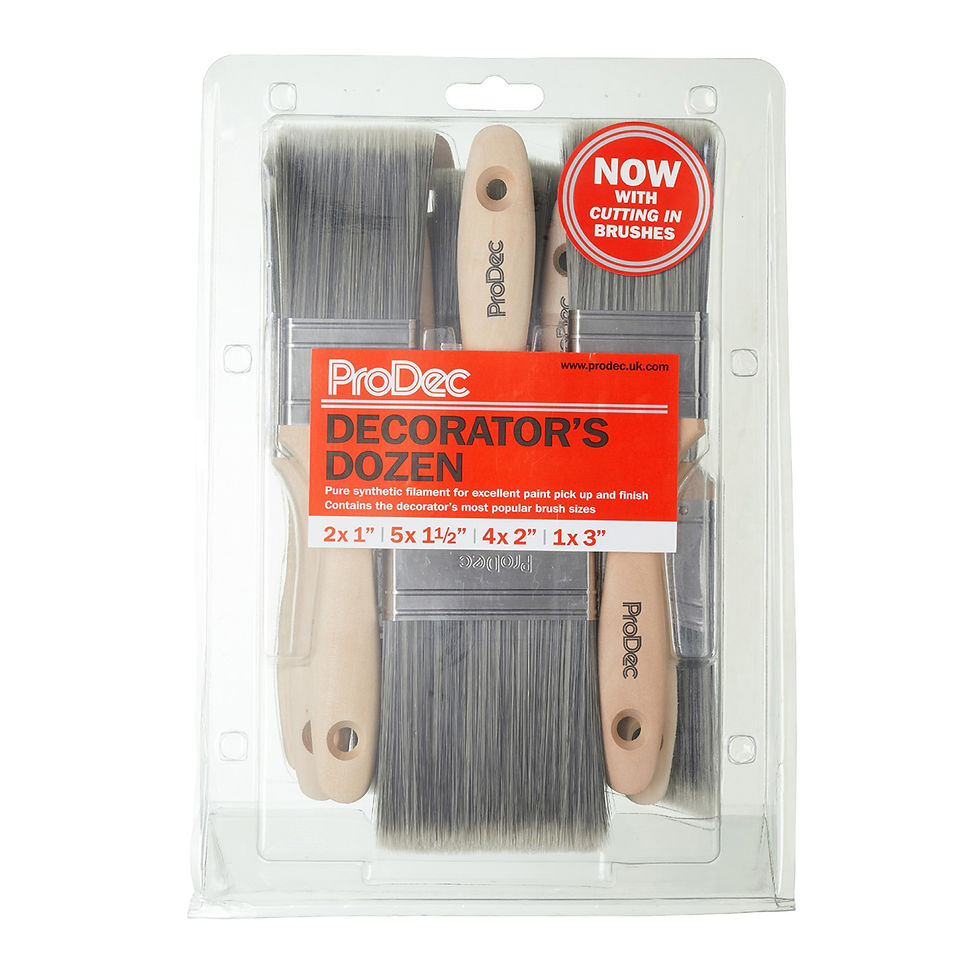 Thumbnail: ProDec Decorator's Dozen Paint Brush Set