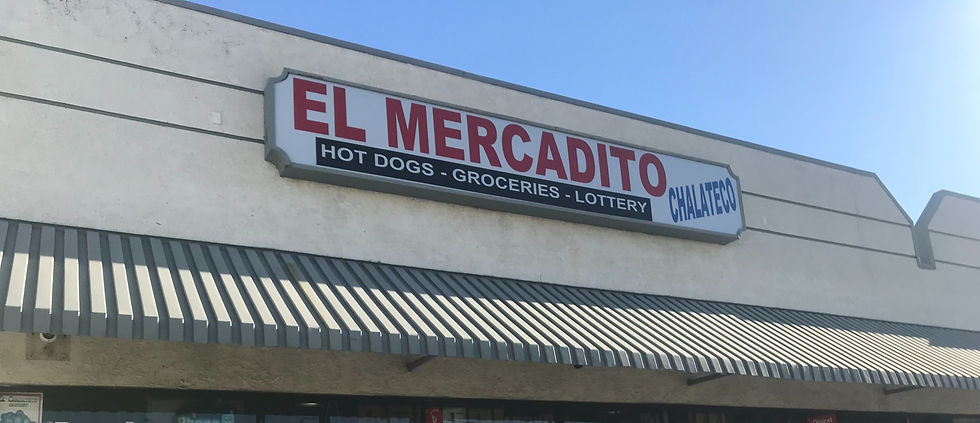 El Mercadito Sign.