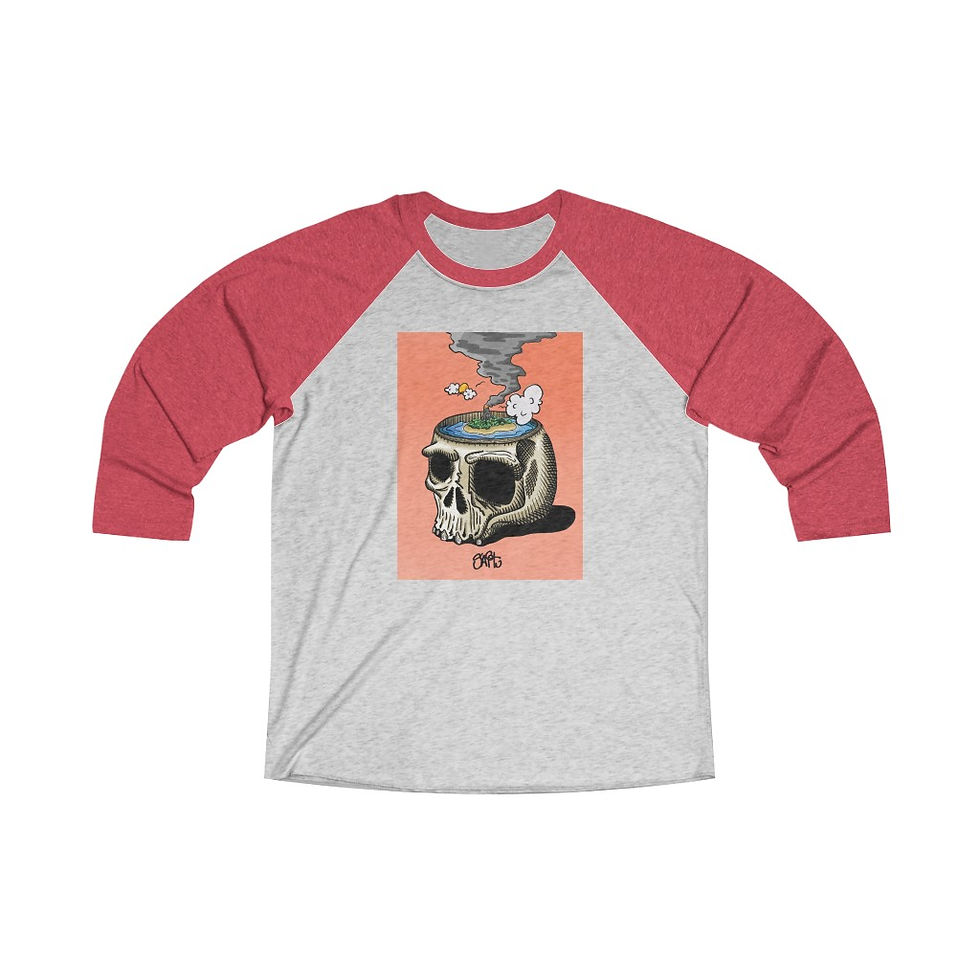 Thumbnail: I Need A Vacation - Unisex Tri-Blend 3/4 Raglan Tee