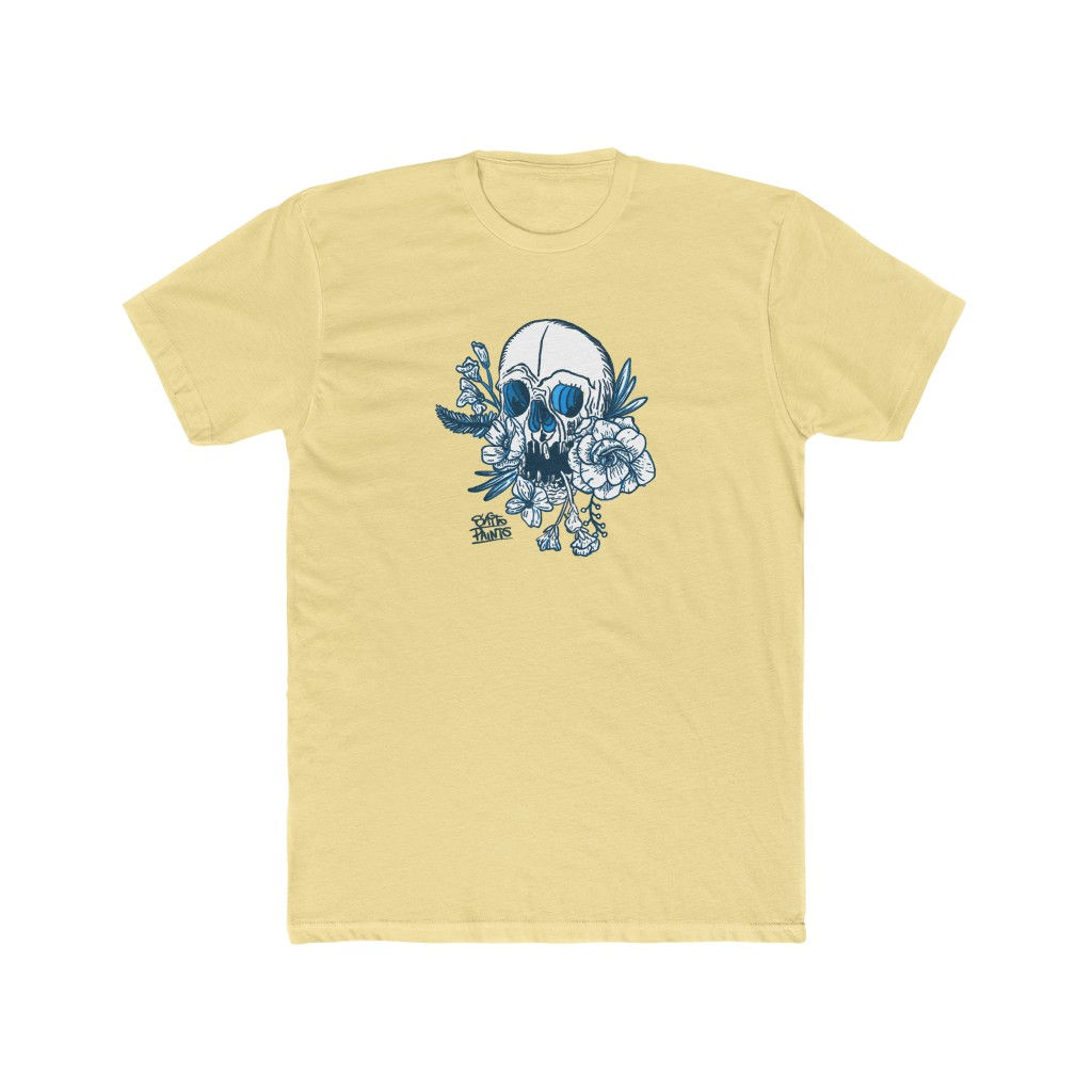 Inked White - Men's Cotton Crew Tee