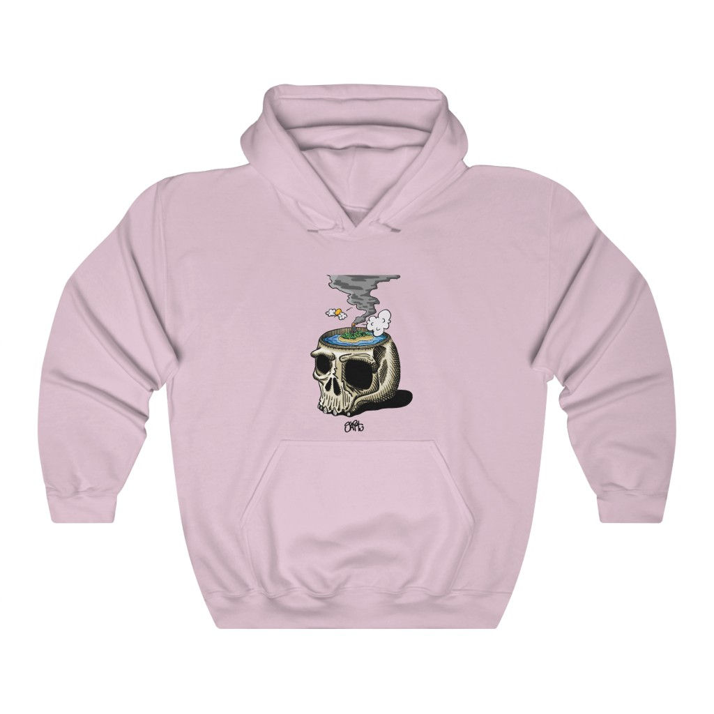 I Need A Vacation Trimmed - Unisex Heavy Blend™ Hooded Sweatshirt