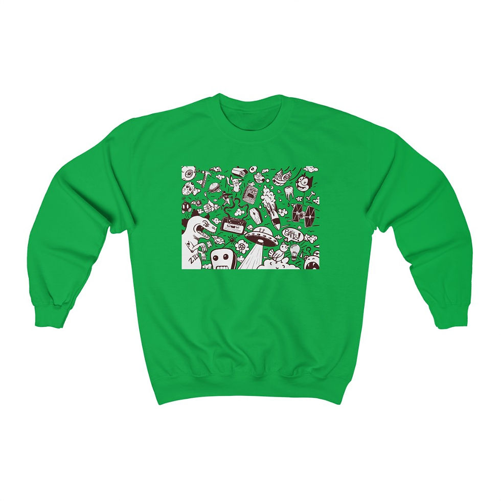 Miniatura: Saturday Morning - Unisex Heavy Blend™ Crewneck Sweatshirt