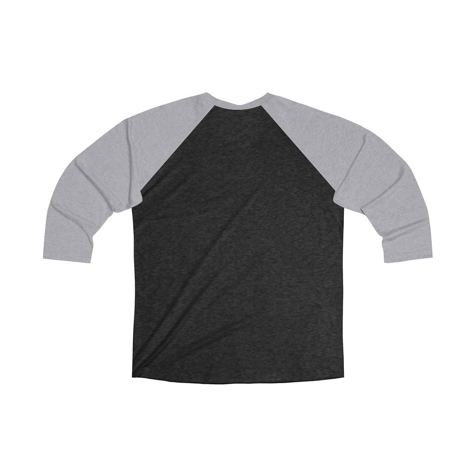 Miniatura: The Dotard Trimmed - Unisex Tri-Blend 3/4 Raglan Tee