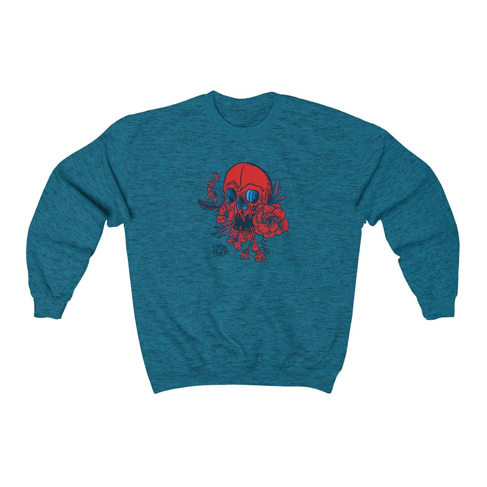 Thumbnail: Inked Red - Unisex Heavy Blend™ Crewneck Sweatshirt