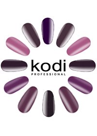 KODI Gel Polish Violet Collection The purple palette conquers with its versatility. You can be sure of this by looking at least once at the Violet collection by the popular, international brand Kodi Professional. Persistent, pigmented gel polishes will make you fall in love with themselves and open up for you the unlimited space for experiments.    Color 72 V is a muted deep plum color with enamel texture. The pigmented product is easily and evenly distributed over the nail plates without bald spots and stripes, and polymerization is possible in any lamp and does not take much time. The product has impeccable durability, subject to the compliance with elementary application technology, which even a beginner can handle.    Application recommendation: Apply 2 thin layers. Polymerization time in a UV lamp - 2 minutes, in an LED lamp - 30-60 seconds.