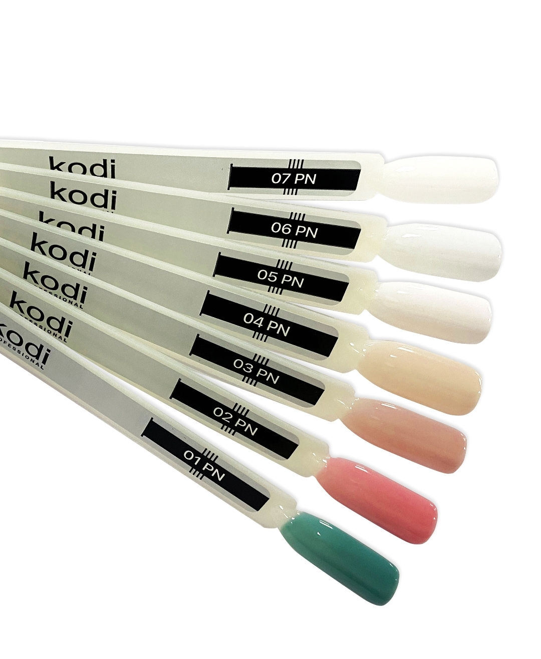 Palette of gel polishes "Parcelain" 7 Tips