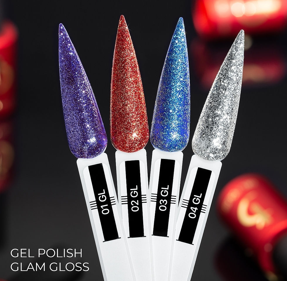 Миниатюра: 05 GL Gel polish Glam Gloss 7 ml