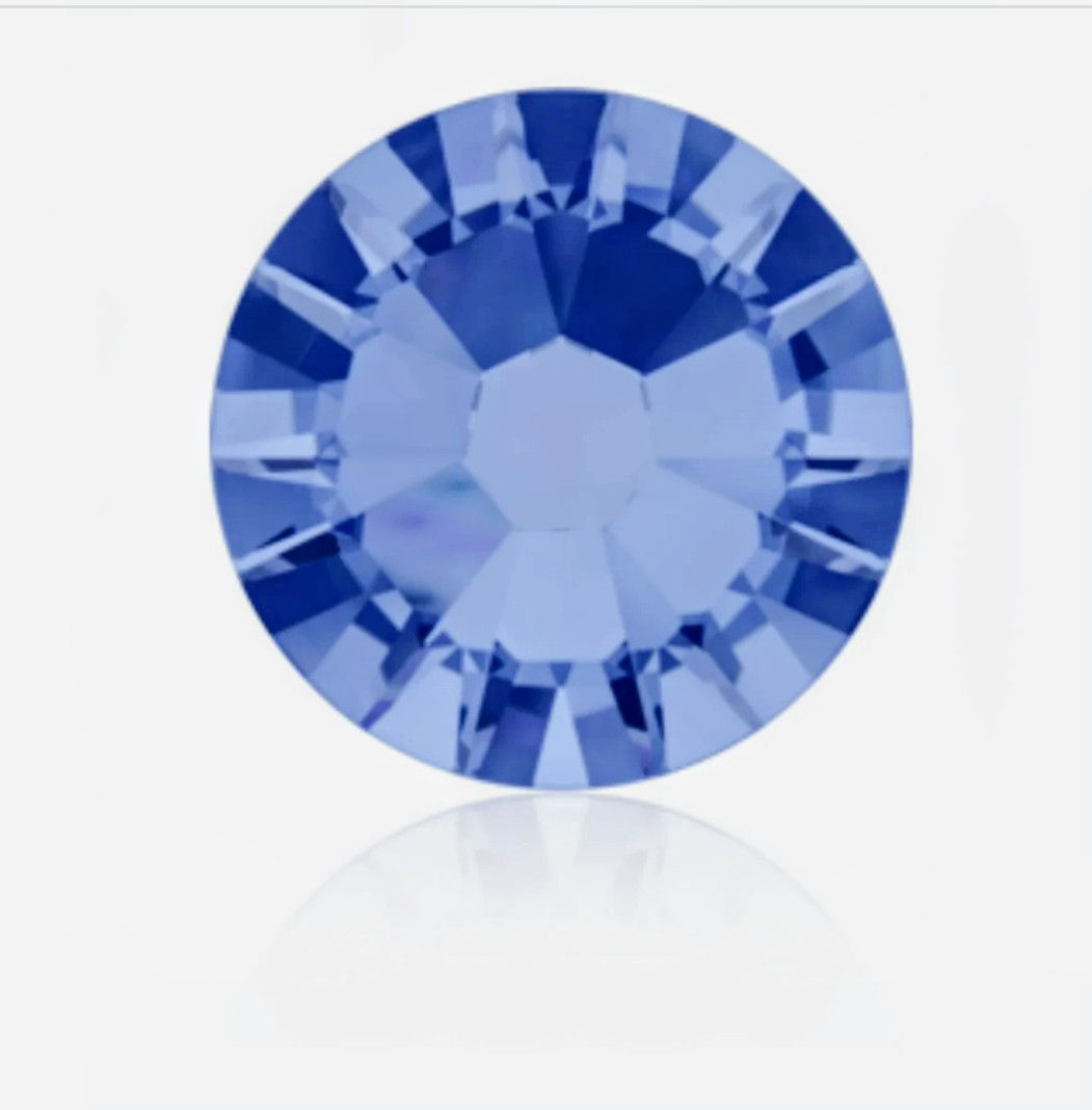Crystals "Light Sapphire " SS12 size 3.1-3.2 mm   50pcs