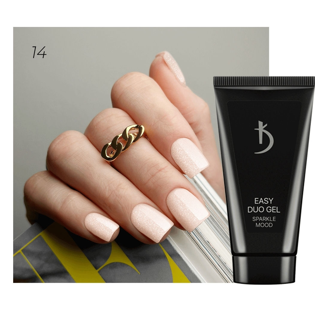 Easy Duo Gel Sparkle mood N14  30 gr acrylic-gel system
