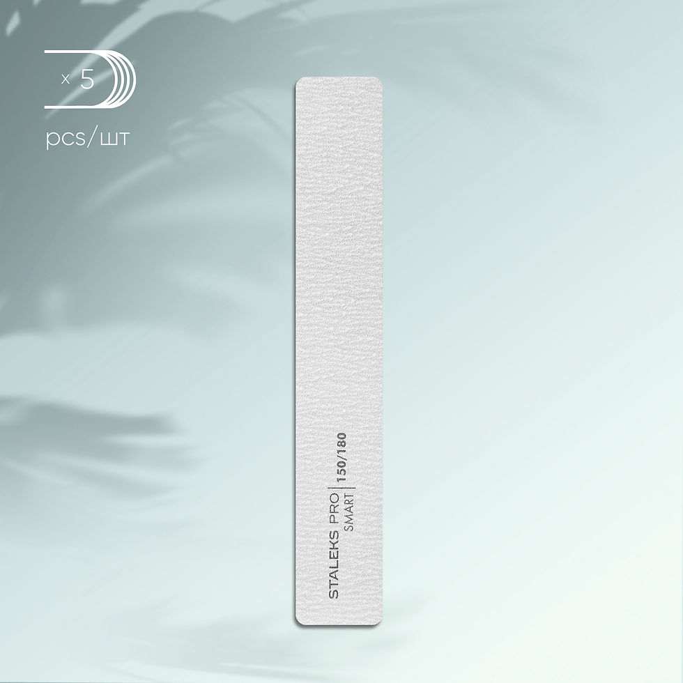 NFB-31/10 Smart Mineral straight nail file, 150/180 grit, 5 pcs