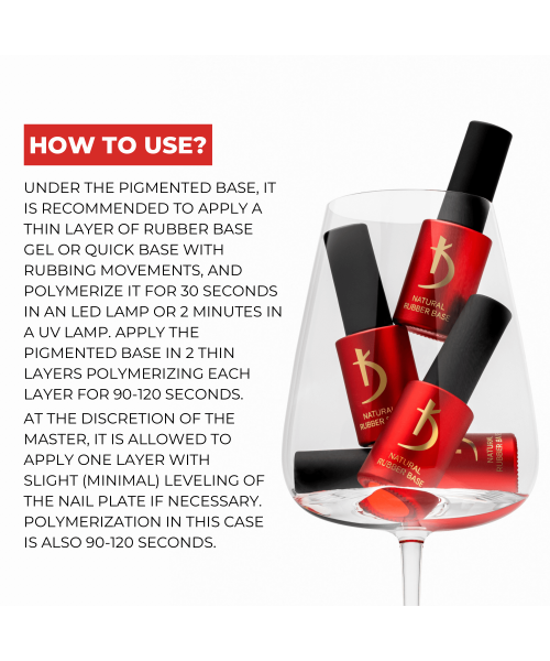 Миниатюра: Natural Rubber Base  Pink Ice  15 ml