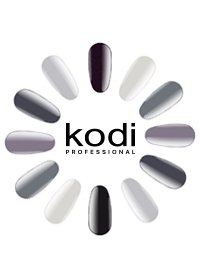 KODI Gel Polish Black and White When applying gel polish of the KODI PROFESSIONAL Basic Collection, a dense color is achieved in 2 application layers, which is due to a completely new formula. The collection's palette of more than 200 popular shades is divided into color series, which makes it much easier to select similar positions. Gel polishes are comfortable to apply, do not spread and do not create gaps.  Heavily pigmented gel polishes are easy to polymerize and do not leave pigment marks on topcoat brushes.  Gel polish No. 75 BW (BLACK & WHITE series) has an enamel texture, color is dark marengo. Self-leveling gel polish. After applying to the nail plate, it is recommended to wait a few seconds until the gel polish is leveled and then dry the material.  Even coating with two thin layers is recommended with polymerization of each layer in an UV lamp for 2 minutes or in a LED lamp for 30 seconds.