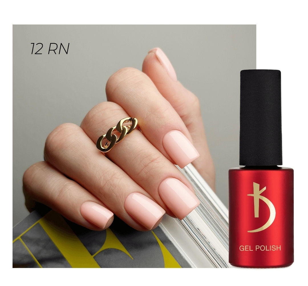 12 RN Gel polish Romantic Nude 7 ml