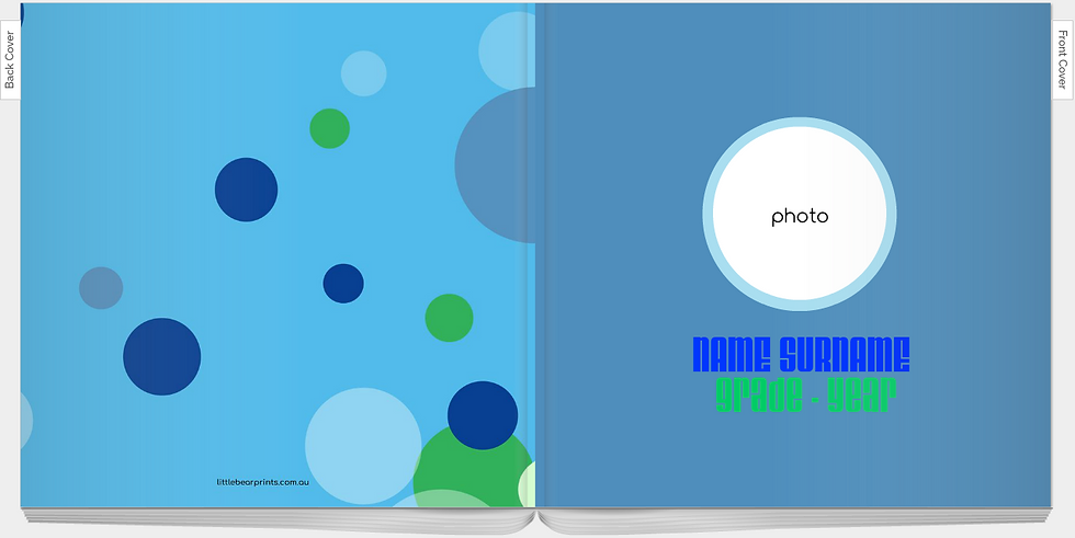 Thumbnail: Art Journey Book - Cool Blues Theme