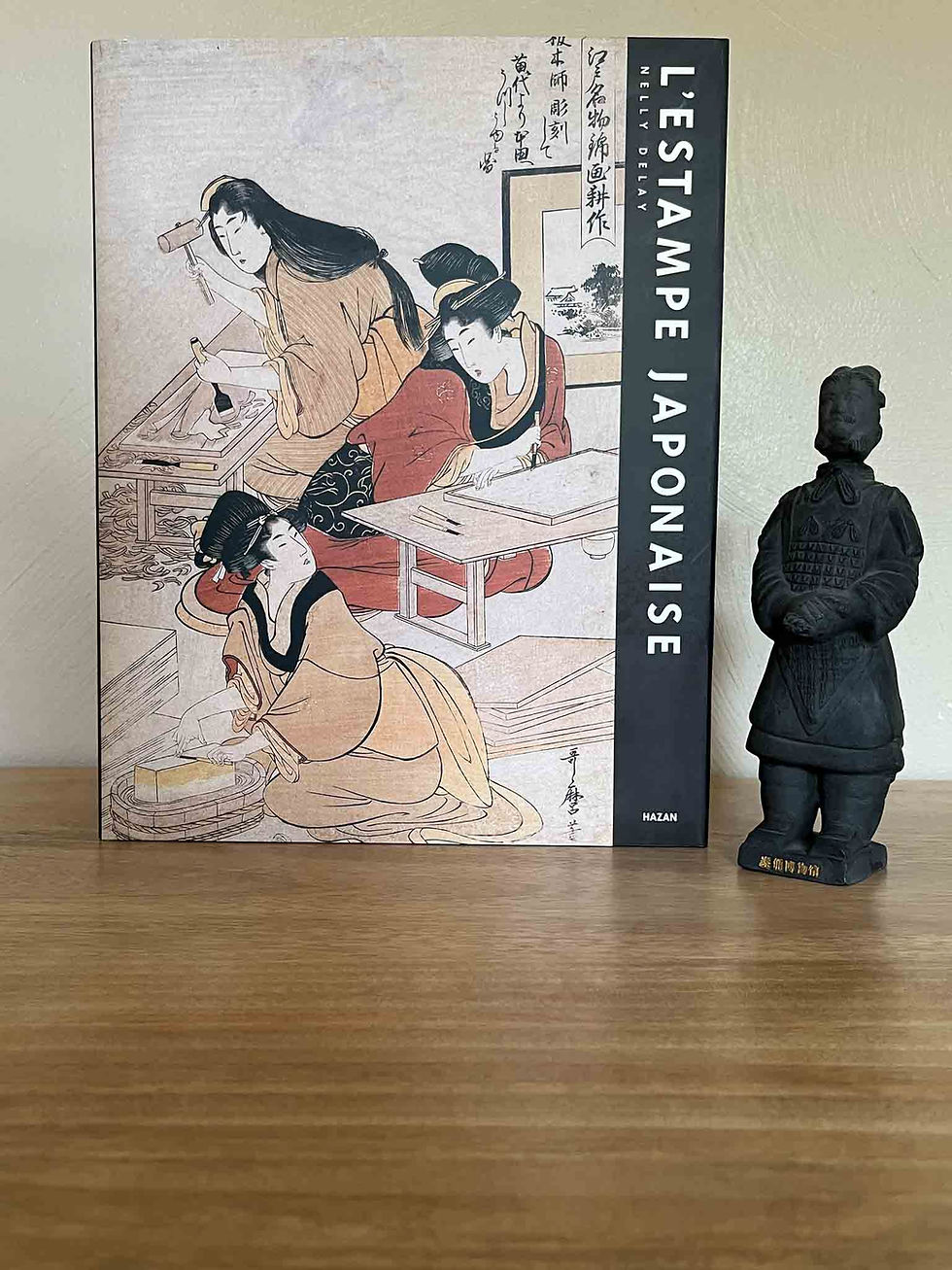 Livre d’art de Nelly Delay consacré à l’estampe japonaise, édition Hazan de 1993