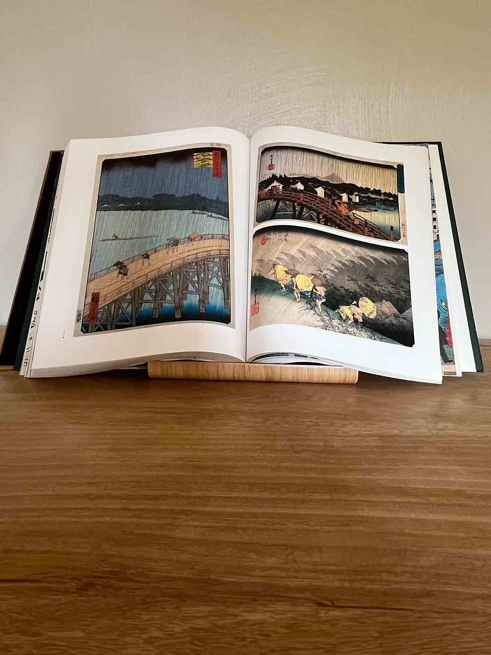Livre d’art de Nelly Delay consacré à l’estampe japonaise, édition Hazan de 2012