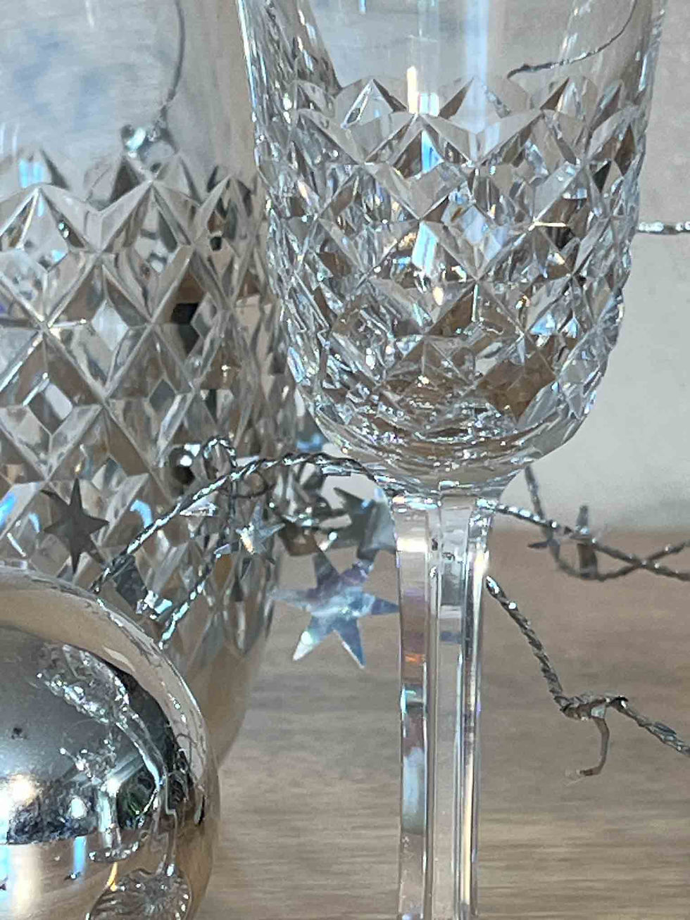 Verre à eau Baccarat modèle Burgos en cristal taillé