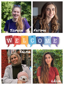 January 14, 2020: Welcoming 4 New Lab Members!