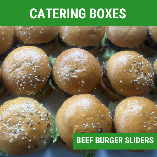 Thumbnail: Beef Burger Sliders Catering Box