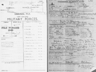 How to find WWII service records and records from later conflicts.