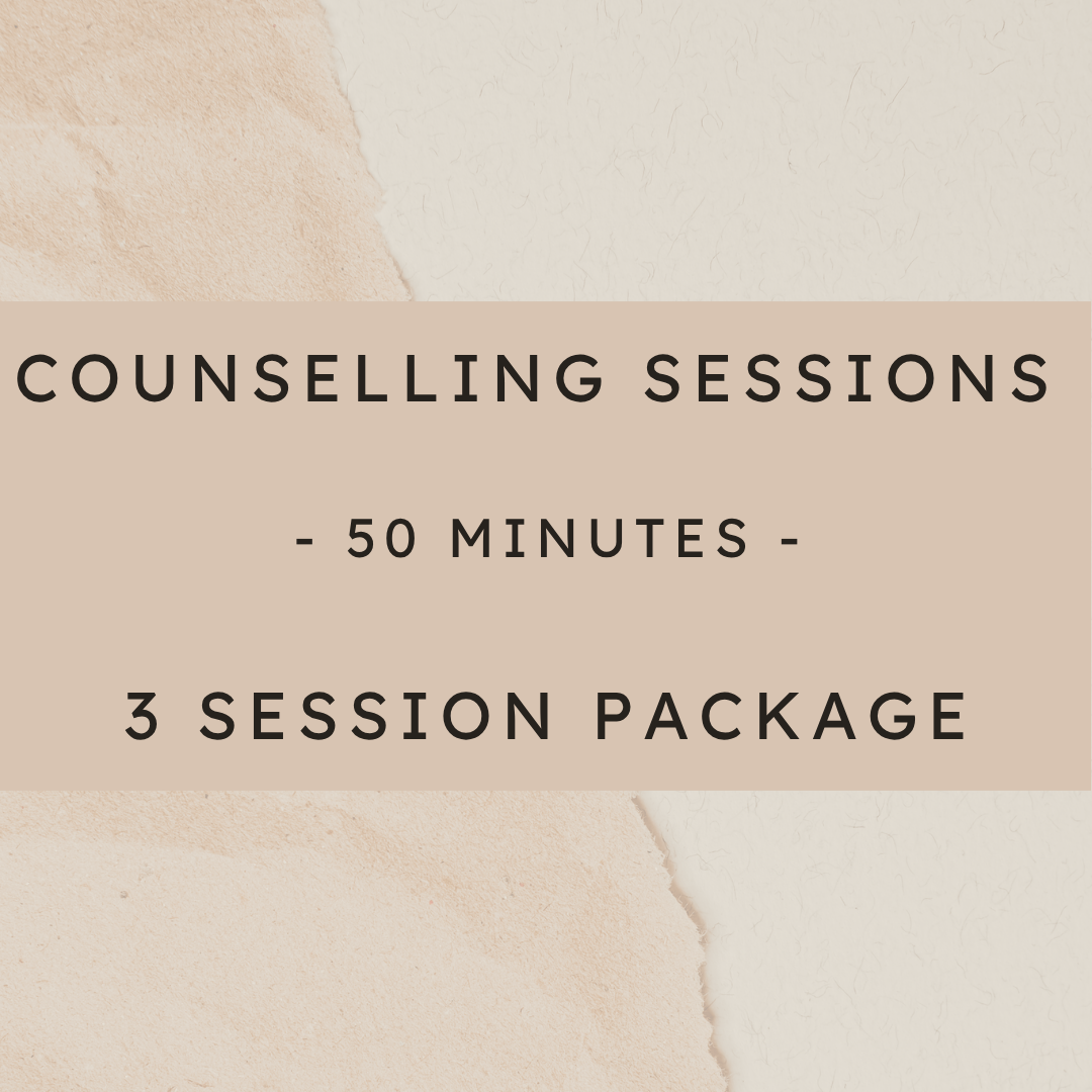3 Counselling Sessions Package (50 minutes)