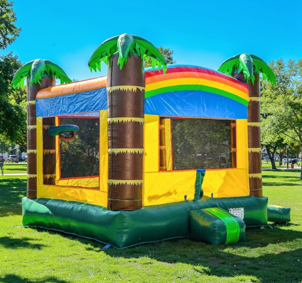 JumpOrange Safari bounce House