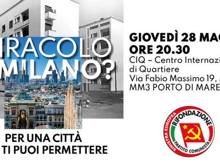 MIRACOLO A MILANO? Per una città che ti puoi permettere.