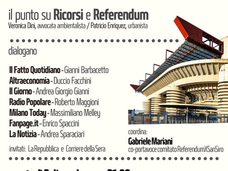 SAN SIRO LETTO CON GLI OCCHI DELLA CITTA'