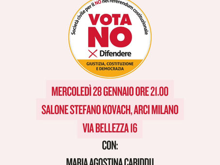 Il NO che difende la Costituzione.