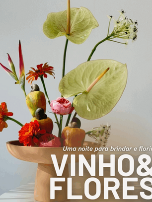 LES AMIS BISTRÔ E IDEAR CASA BOTÂNICA PROMOVEM NOITE SENSORIAL COM FLORES, VINHOS E GASTRONOMIA