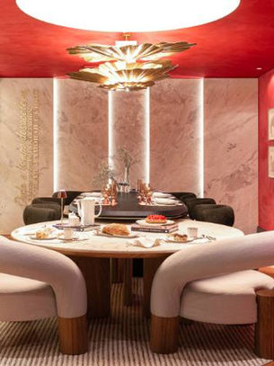 SALA DE JANTAR APRECIARE POR JULIANA SARAIVA - O LUXO DE PAUSAR PARA SENTIR