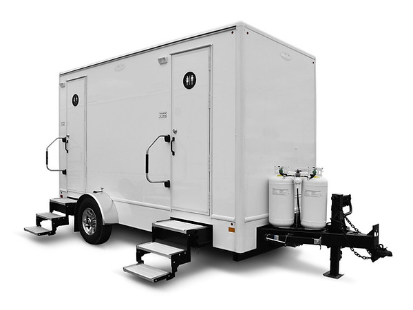 2 Station Luxury Shower Trailer, Shower Trailer, Restroom Trailer, Emergency Shower, Mobil