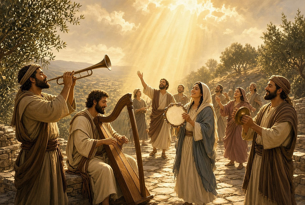 Early civilizations didn't just study theology; they sang it.