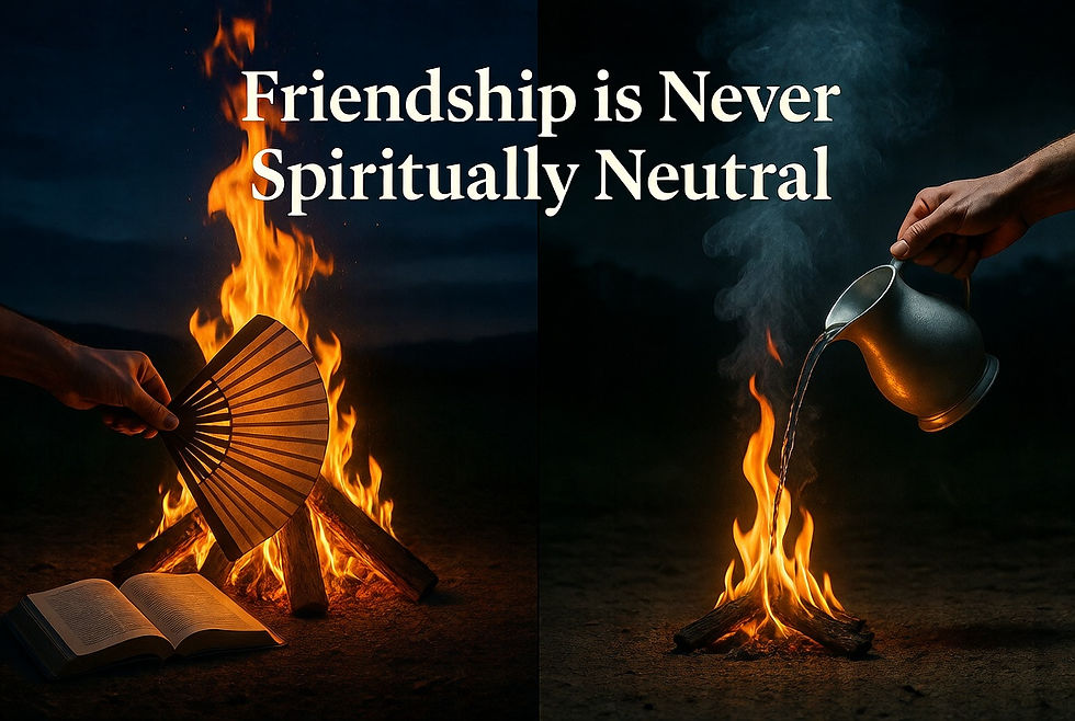 Friendship is not spiritually neutral