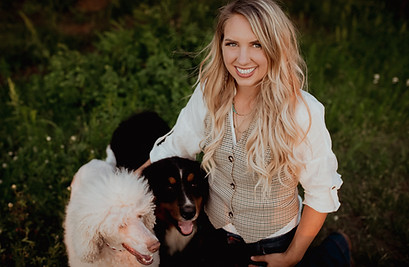 Hi i am Paige Fife we raise bernedoodle puppies and half draft