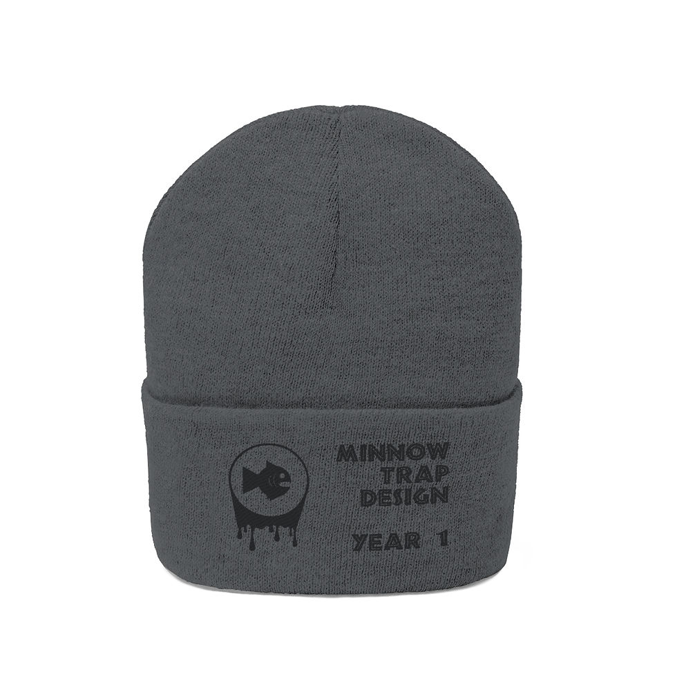 Thumbnail: MinnowTrap Drip Logo Year 1 Beanie