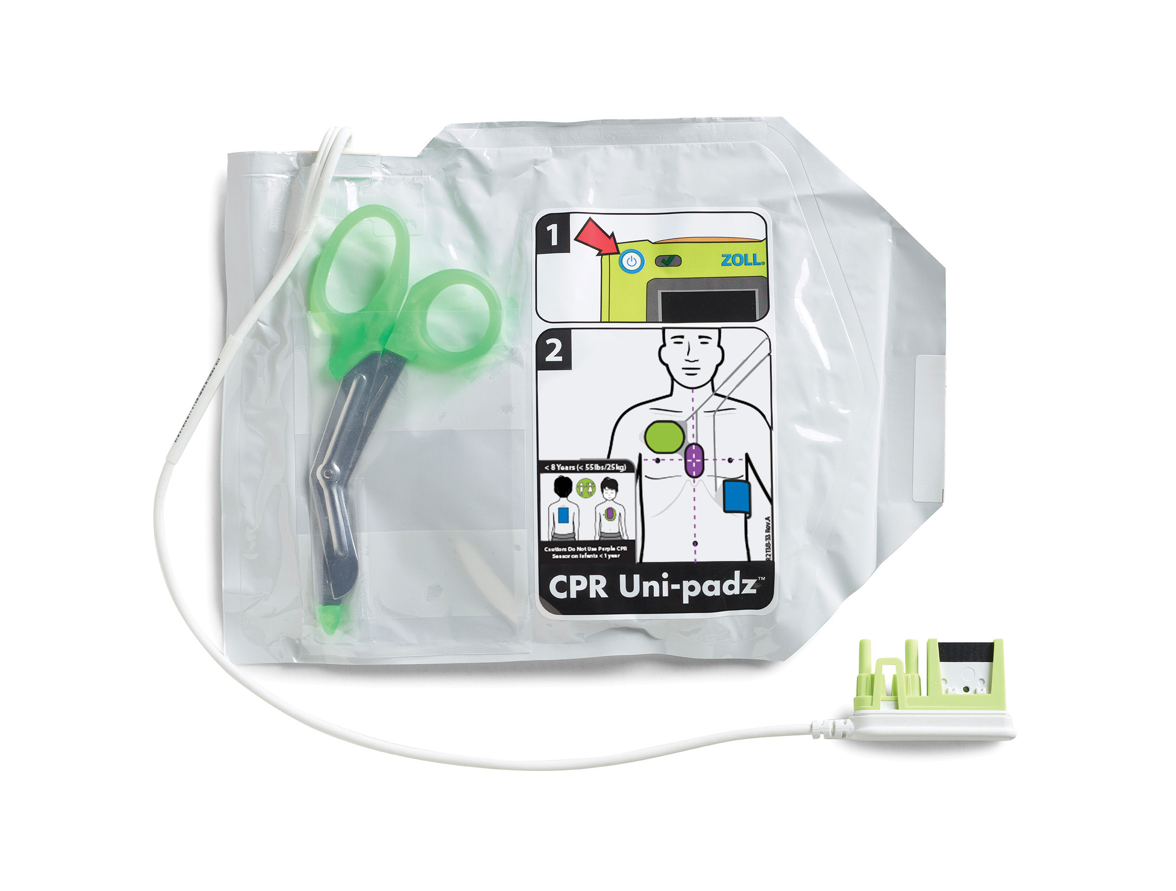 ZOLL CPR Uni-padz Elektrode für ZOLL AED 3