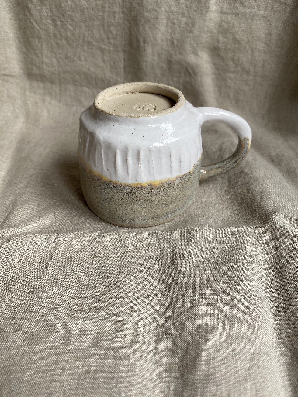 Thumbnail: Carved Sepia Mug