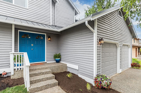 Elder Care Home Sale Experience front yard after